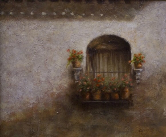 "Assisi Window" by Laurie Tavino.